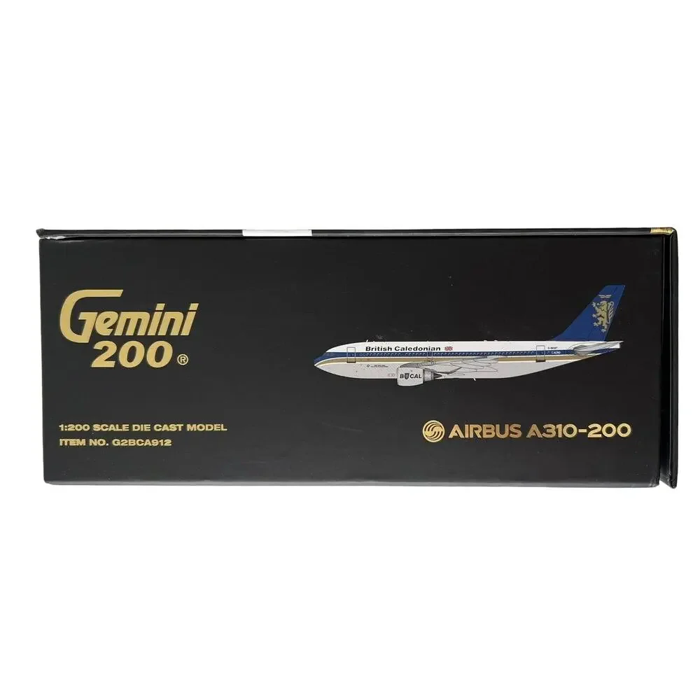 British Caledonian Airbus A310-200 G-BKWT Gemini Jets G2BCA912 Scale 1:200 New
